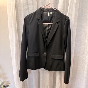 Casual Black Blazer